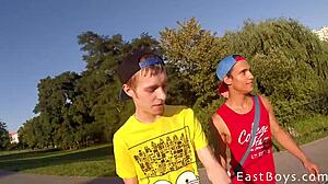 European skater twinks have a webcam and they are hot