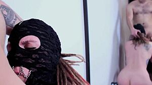 Babe Fucked Against Wall With Bonus