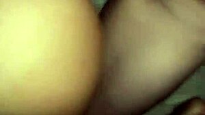 Shaking my ass until he cums hard in homemade video.