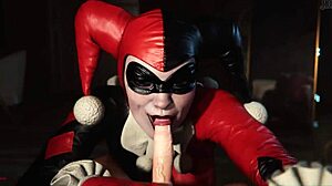 Harley Quinn rides hard in 3D Spanish sub! Unbelievable!