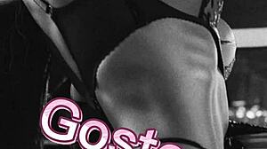 Beautiful young brunette experiences intense orgasms