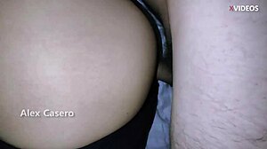 she slips into bed for her first anal experience with loving assfucking