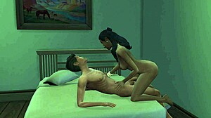 Monalisa in pink bra rides hard after steamy seduction