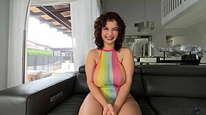 Crystal Chase with her big boobs gets a facial and anal sex in this video