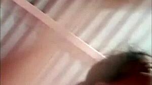 Pakistani teens engage in lesbian sex on WhatsApp call, including anal and tit play