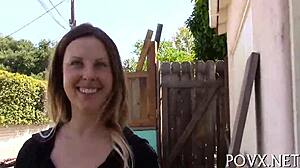 Alluring slut and erected cock.