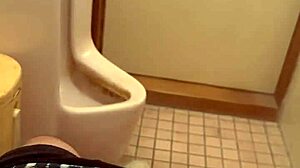 Solo gay guy indulges in private self-pleasure session