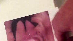 Detailed cum tribute for donna involving masturbation and ejaculation