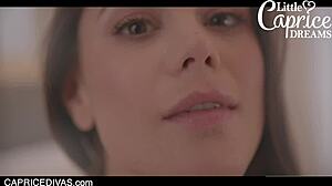 Wow! Hottest pornstars at Capricedivas lick pussy in wild group!