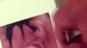 Detailed cum tribute for donna involving masturbation and ejaculation