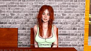 Hey, help the hot redhead president in this 3D game!