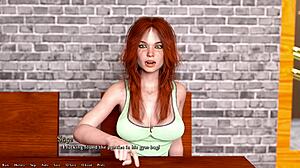 Hey, help the hot redhead president in this 3D game!