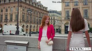 join jia lissa for a steamy threesome with sonya in paris