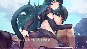 Kaiju Princess Neko in Hentai Adventure