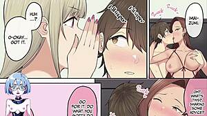 Girls Gather at Imaizumi's House for Hentai Dating Game