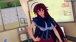 See-through action in Hs Dxd Ntr Madness 2 trailer