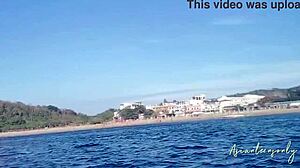 Teen Amateur With Narrow Ass Gets Proper Cumshot Into Pussy After Jet Ski Fun On Beach