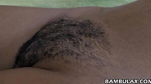Huge White Cock Penetrates Tiny Black Cunt And Creampie