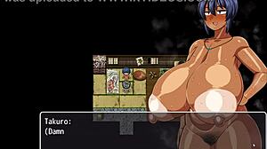 Tanned girl natsuki hentai game ep 15 hot naked photoshooting turned into massage