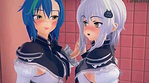 See-through action in Hs Dxd Ntr Madness 2 trailer