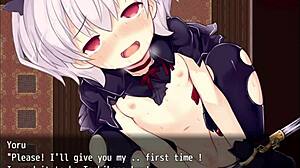 Intense Bondage Game in Night Tail Part 4: Bound with Toys for Hentai Sex