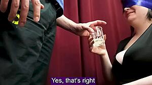 tricked my wife into drinking cum with taste game