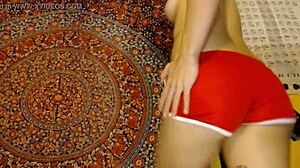 feel me fondling your package in shorts?