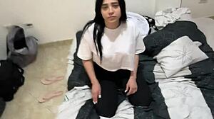 Bet you don't have a petite 18+ cousin-in-law licking balls in POV