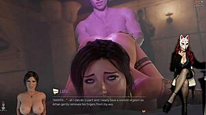 Croft Adventures Ep 12: Rough Anal Fingering in Cosplay