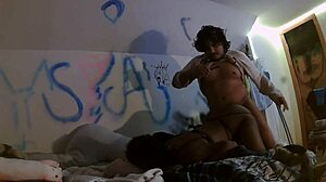 Ebony amateur gets fucked with dirty talk.