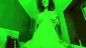 cherry candle says, 'i want it morning noon night'