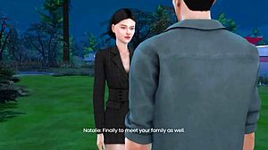 Natalie’s steamy affair in a 3D adult cartoon – a preview of the forbidden love in the world of hentai