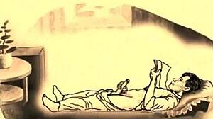 Cartoons with an erotic twist from the good old days