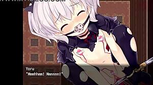 Intense Bondage Game in Night Tail Part 4: Bound with Toys for Hentai Sex