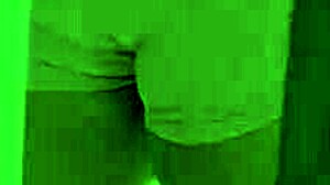 Yo, spying on my brunette stepsister’s tight thong ass!