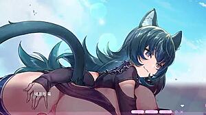 Kaiju Princess Neko in Hentai Adventure
