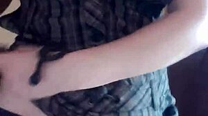 Lonely Girl Brings Herself To Orgasm Caressing Her Wet Pussy