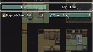 tanned natsuki in hentai game ep 37 gives handjob to married man in bathroom