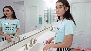 Teen Veronica Church Gags On Jay Rock’s Big Dick In Wild Scene