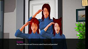 Redhead amateur in family sex