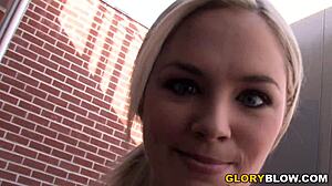 katie kox visits a gloryhole to find a bbc