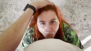 stepsister sucks cock