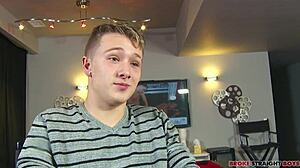 straight guys playing pool turned into wild orgy with big cocks