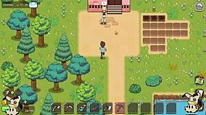 Hentai Game Village Rhapsody Part 3 Spanish Big Tits in Barn