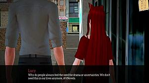 Redhead amateur in family sex