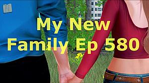 Exploring my new stepfamily in this game adventure