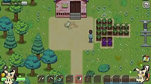 Hentai Game Village Rhapsody Part 3 Spanish Big Tits in Barn