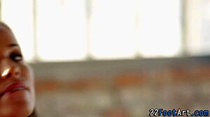 I’m Obsessed with This Gorgeous Babe Tugging with Her Feet