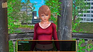 Exploring my new stepfamily in this game adventure