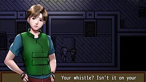 Busty Hentai Girl Watches Porn With Big Tits